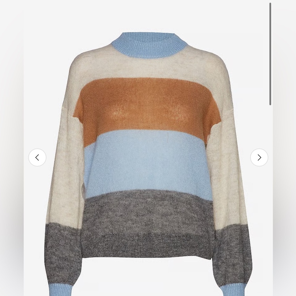 Part Two Wool /Mohair Jumper Sweater Tate PW PC , size Large